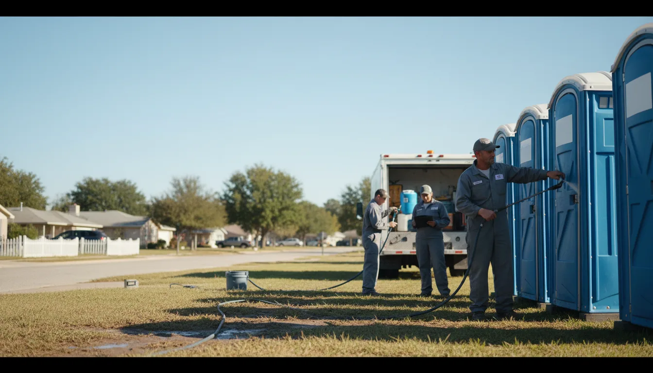 Long-Term Portable Toilet Rental in Blackshear, GA near me